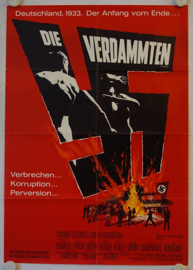 The Damned original release german movie poster